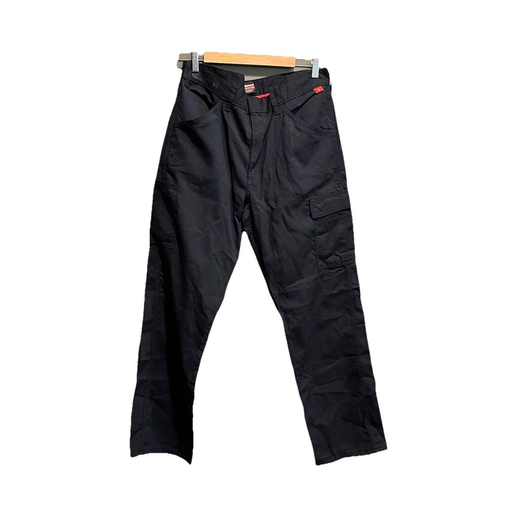 Bulwark Black Flame Resistant Tencate Evolv iQ Series Men's Pants‎ Size 34